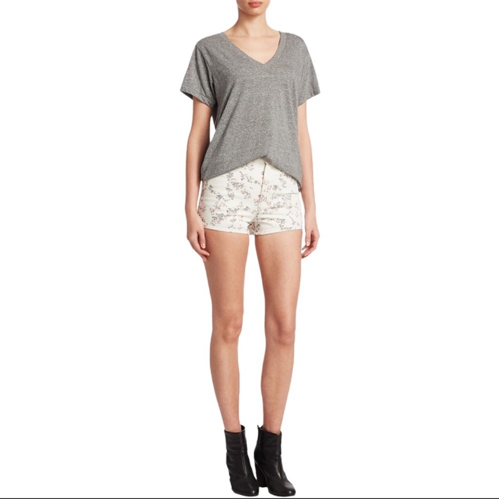 NWT white rag & bone floral shorts